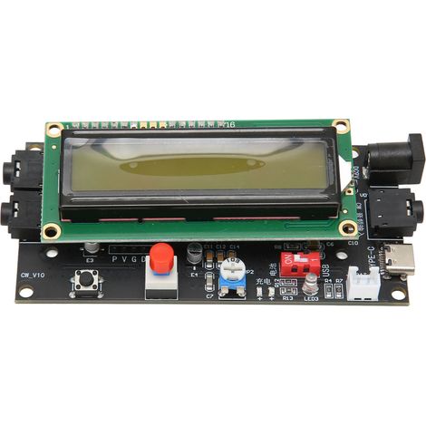 Décodeur Morse Essentiel Radioamateur avec Affichage LED, Lecteur et Traducteur de Code Morse pour Extérieur, Alimentation DC7‑12V 500mA (1/5)