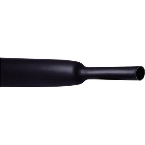 CellPack 145131 Termoretraibile senza colla Nero 51 mm 25.40 mm Restringimento:2:1 1 m