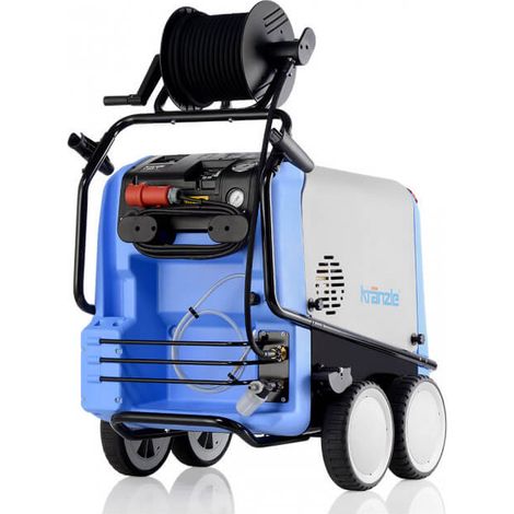 Kränzle – Nettoyeur haute pression thermique 165 bar – Débit max 25 l/min – Moteur à combustion – Châssis tout-terrain avec roues