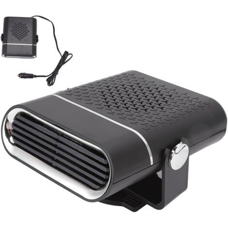 Chauffage de voiture rotatif à 360 degrés, chauffage rapide, allume-cigare Portable, désembueur, dégivreur pour camion, 24V, noir (1/4)