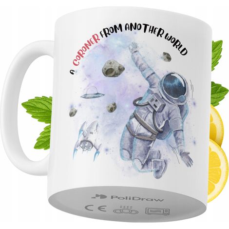 Lustige Tasse für Gerichtsmediziner – Kaffee- oder Teetasse mit witzigem Textdesign – ideal für Geburtstage, Namenstage, Feiertage und besondere Anlässe. Hochwertige Tasse für Zuhause, Büro und Arbeit