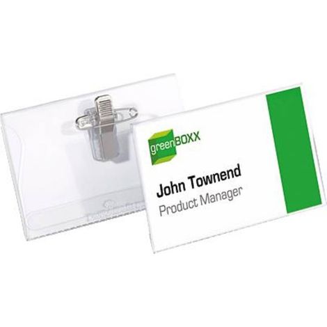 Durable 810119 Porte-badge 8101 pince combi 50 pc(s) (1/4)
