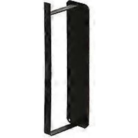 Porte-vêtements magnétique, étagère de rangement, gain de place latéral, porte-serviettes mural pour un espace de rangement accru 25 cm (1/5)