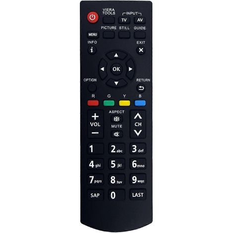 N2QAYB000822 Ersatzfernbedienung für Viera-Fernseher (1/5)