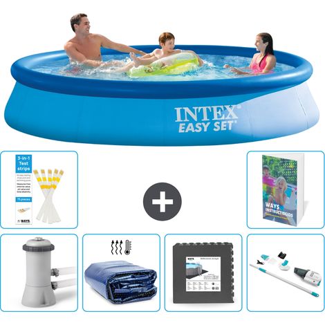 Easy Set Pool Rund - 366x76 cm - 7-teilig  S315