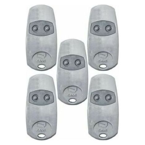 Pack de 5 Telecommandes d'origine Came TOP432EE - Frequence de code fixe 433,92 MHz (1/4)