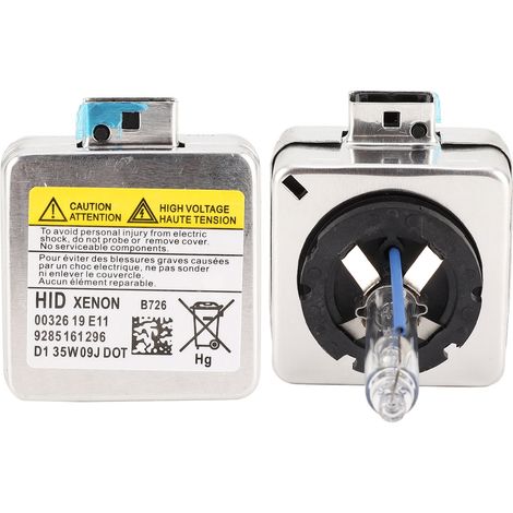 2 ampoules D1S 12V 35W 8000K 7000LM - Feux de croisement et antibrouillard haute luminosité, étanches IP67 (1/5)