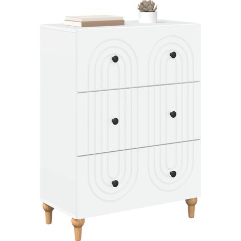 Armadio da Stoccaggio  Mobile con Cassetti Bianco 66 x 34,5 x 90 cm DAS485222 (1/5)