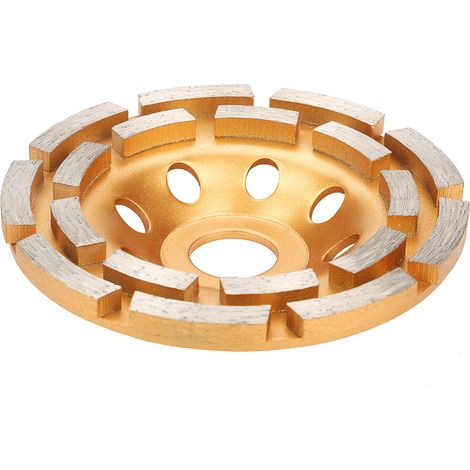 115/125/180 mm Diamant-Doppelreihen-Schleifscheibe zum Schneiden von Ziegeln und Beton für Winkelschleifer (115 mm) (1/5)