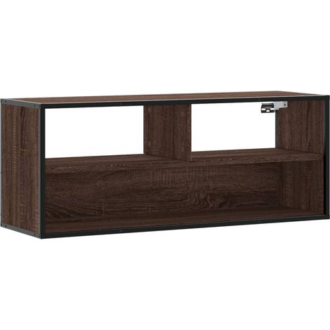 Maison Exclusive - TV-Schrank Braun Eiche 100x31x39,5 cm Holzwerk