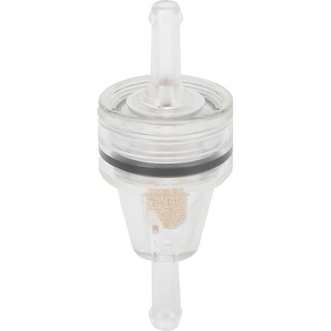Filtro carburante in linea da 6 mm, resistente al calore, universale, in ABS trasparente, ricambio per moto. (1/5)