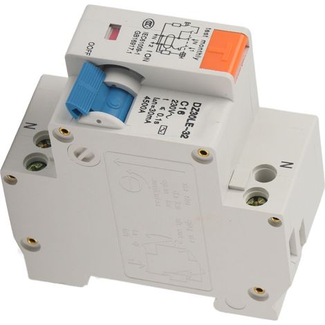 1P 16A 220V DZ30LE Fehlerstromschutzschalter (mit Luftpolsterung) (1/5)