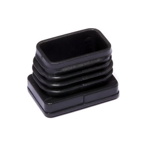 BRINOX b75835 N - Embout interieur rectangulaire 15 x 20 mm) couleur Noir