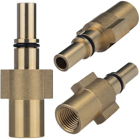 Adaptador/reductor bayoneta 1/4"F para hidrolimpiadora Black&Decker