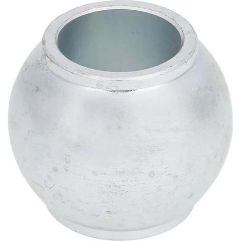 Rotule d'attelage supérieure 32 x 60 x 51mm acier trempé SAE 1020 version galvanisée Boule Remorque Tracteur Camion Barre Poussée (1/2)