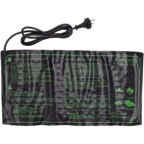 Tapis chauffant semis imperméable pour jardin horticulture, prise EU 220-240V (1/4)
