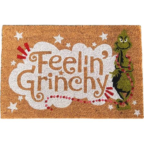 Zerbino The Grinch Beware 40x60cm Verde Peraga Christmas