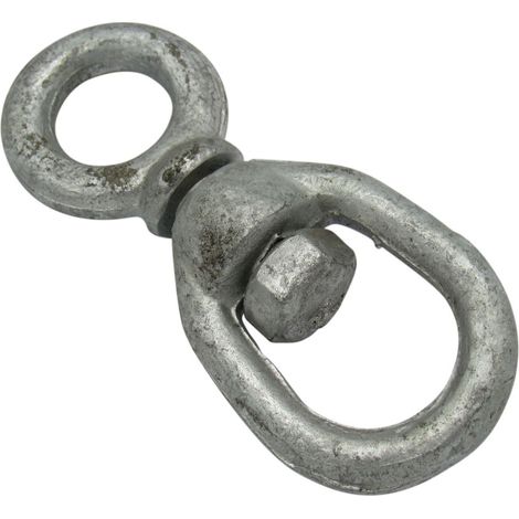 25MM Galvanised Chain Anchor Swivel - 1" Marine Mooring Boat Swivel (1/5)