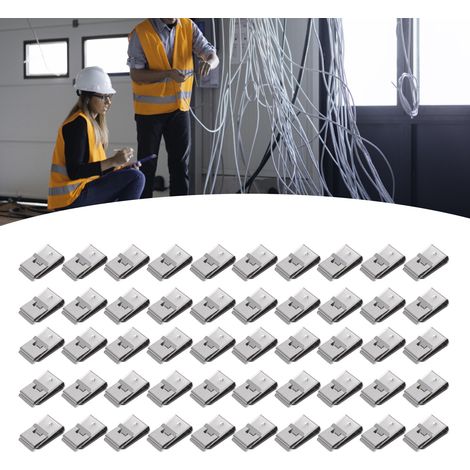 Erhältlich in Packungen mit 50 Stück, 3-adrige Kabelbinder für Solarmodule und Photovoltaikkabel. (1/5)