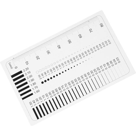 Outil de mesure diamètre précision et détection défauts : règle (1/5)