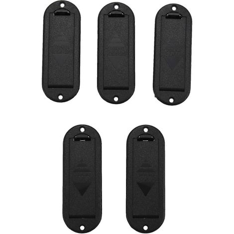 20 couvercles de rechange pour boîtier de pile 9V pour micros actifs de guitare et de basse (1/5)