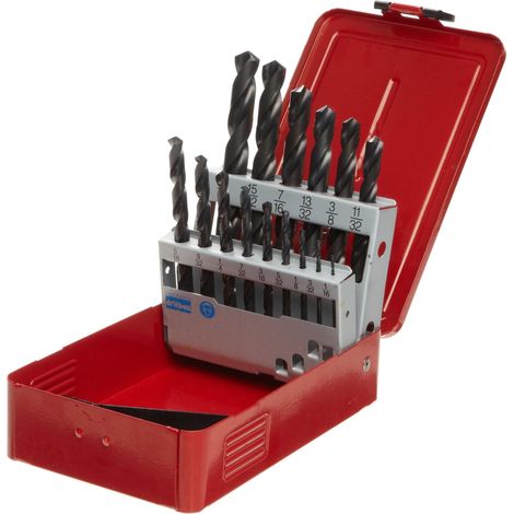 Dormer A190 No.20 Imperial Hss Drill Set Of 15 1/16 - 1/2In X 32Nds (1/3)