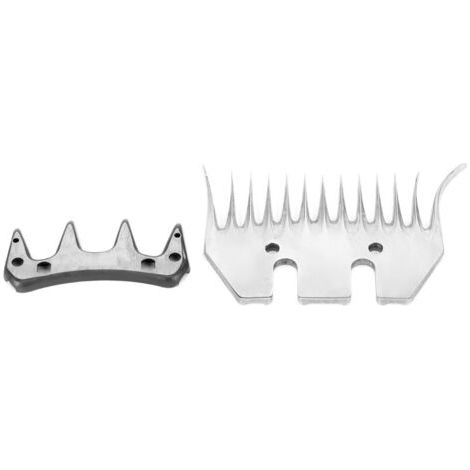 Remplacement de coupe de cisaille de coupe de dureté élevée de lame de tondeuses de mouton d'acier inoxydable(13 dents incurvées (+ lame pivotante)) (1/5)