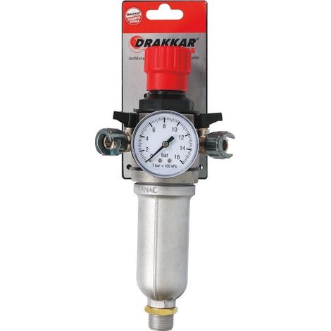 Epurateur détendeur 1/2" robinets 1/4 de tour avec raccord baïonette (1/2)