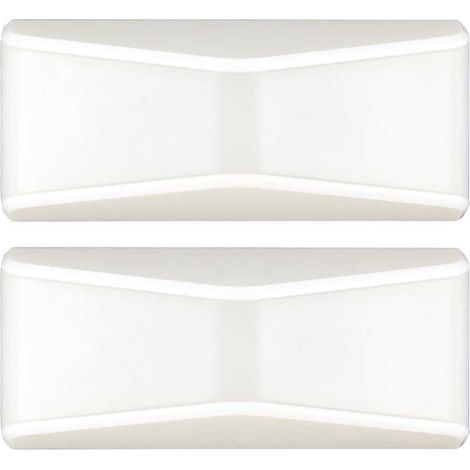 Pack de 2 lampes LED rectangles adhésives détecteur de luminosité