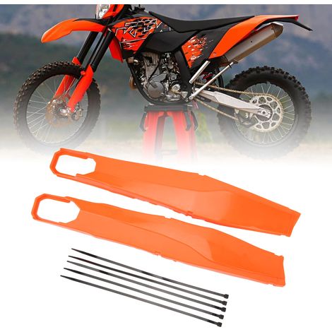Protections de bras oscillant arrière gauche et droite pour KTM EXC EXCF XCW XCWF 125-500 2012-2022 (orange) (1/5)