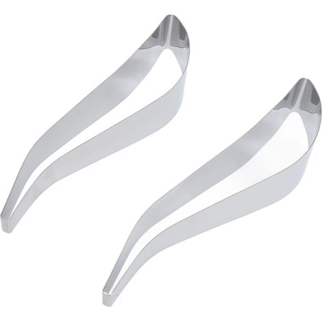 Lot de 2 couteaux à gâteau en acier inoxydable - Lève-gâteau, trancheur à tarte, outil de découpe sûr pour pâtisseries, desserts et partage (1/5)