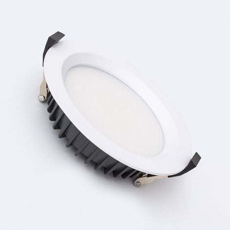 Downlight LED Circular Aero 130 lm/W Microprismático Blanco 2700K LIFUD Blanco Cálido 13 W 110 mm