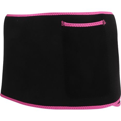 Ceinture de maintien lombaire professionnelle ajustable avec poche pour le fitness et le remodelage corporel, taille L (1/5)