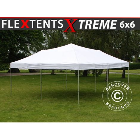 Pop up gazebo FleXtents Xtreme 50 6x6 m White (1/2)