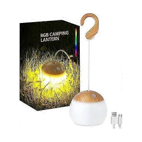 Lanterne de camping LED à 4 modes et crochet. - Online Store