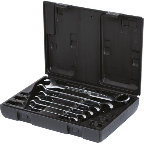 KS TOOLS GEARplus Jeu de clés mixtes à cliquet réversibles 6 pces - 503.4646 (1/5)