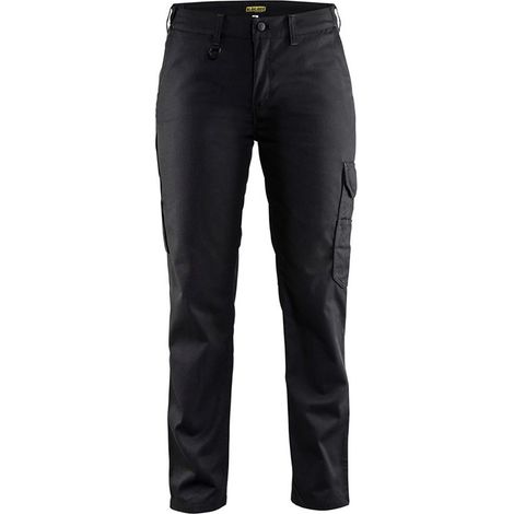 Pantalon de travail industrie femme BLAKLADER 7104 - Noir - 46 - Jambes courtes (1/5)