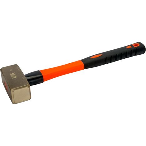 Bahco - Marteau de serrurier en alu bronze 1 kg avec manche en fibre de verre - NS500-1000-FB (1/2)