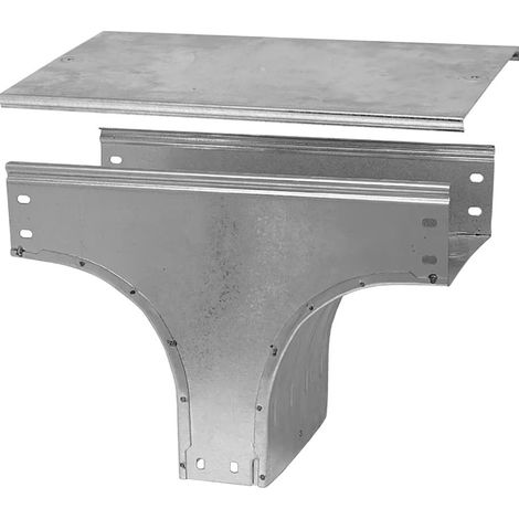 Derivazione in discesa T 200x80mm in acciaio zincato Sati 1042455 (1/2)