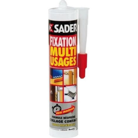 Colle Néoprène - 310 ml - Adhésif Multi-Usages Pour Surfaces Non Poreuses - Résistant Humidité Chaleur Jusqu'à 130 °C - Réparation Irregularités Jusqu'à 5 mm (1/5)