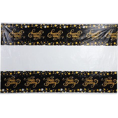 Tablecloth Plastic Table Cover Rectangular Table Decoration for Birthday Party Banquet (1/5)
