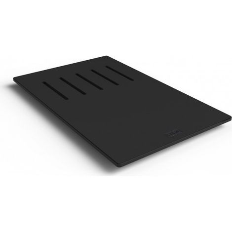 Elleci ATH020BK tabla de cocina para cortar Rectangular Negro