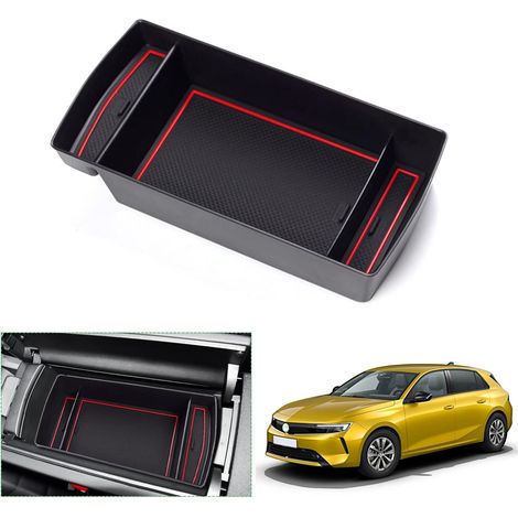 1 Boîte de Rangement, Accoudoir Central, ABS Antidérapant, Organiseur Compartimenté, Peugeot 308 408 Opel Astra C5 X