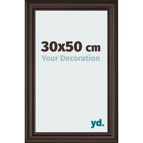 yd. - Cadre photo 30x50 - Chene Fonce - MDF - Lazio