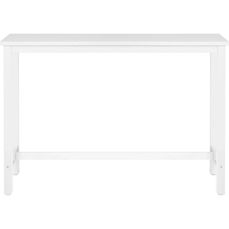 Table de bar multifonctionnelle en MDF et métal 140x100x40 cm (1/5)