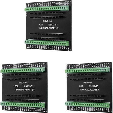 Geeignet für 3x ESP32-S3 GPIO 1-in-2 Erweiterungsplatine, zweilagige Erweiterungsplatine mit N8R2/N16R8 Entwicklungsboard B