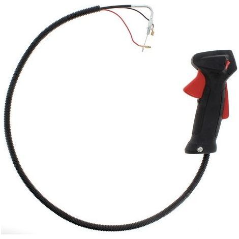 Poignée d'accélération pour débroussailleuse – Tube 22 mm – Câble 93 cm – Compatible Suricut TT-BC520-2 – Performance optimale pour usage semi-professionnel