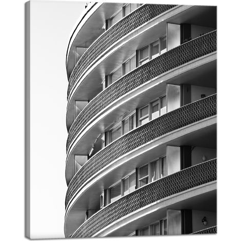 Stampa su tela "Architettura Balconi" 40x50 cm