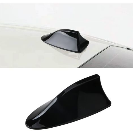 Antenne Voiture,Accessoire Voiture Tuning,Antenne Requin,Diffuseur De Spoiler De Pare-Chocs Arrière,Protections d'ailes de Voiture,Convient à la Plupart des SUV,Voitures(Noir) (1/5)
