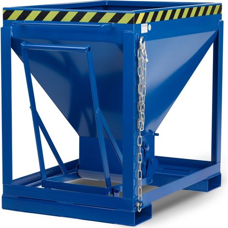RR Industrietechnik Silowagen Typ RSL 600dm³ stationär RAL 5010 Enzianblau